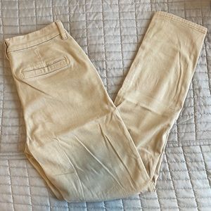 American Eagle straight leg khaki pants, 6 long